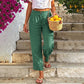 Ein absolutes Must-have🔥👖 Leichte Hose aus einem Leinen-Mix – mit fließendem Fall und klassisch geradem Bein, ideal für die Arbeit oder das Wochenende