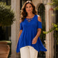 Saisonstil 🌸Damen Cold-Shoulder-Criss-Cross-Oberteil