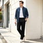 👔👖 Top-bewertete Herren-Slim-Hose mit Taschen – bequem und knitterfrei