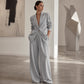 Neue Saison 🌿Elegantes Blazer- und Weite-Hosen-Set für Damen