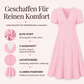 👗Top-Empfehlung - V-Ausschnitt Lochstickerei-Kleid mit Muschelsaum – Leicht & Romantisch für Gartenpartys oder Brunch 🌿