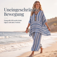 👚👖 Bestseller – gestreiftes Boho-Set mit Leinen-Mix – luftig und schlankmachend