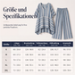 👚👖 Bestseller – gestreiftes Boho-Set mit Leinen-Mix – luftig und schlankmachend