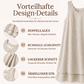 👗✨Jetzt im Trend – ärmelloses Doppelschicht-Kleid