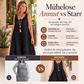👗✨Jetzt im Trend – ärmelloses Doppelschicht-Kleid