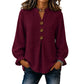 🛍️👚 Tagesangebot – elegante Bluse mit Rüschenärmeln – zeitlos und atmungsaktiv