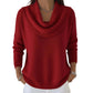 ⭐ Bestseller – Pailletten-Pullover mit elegantem Kragen – weich und wärmend 🧣
