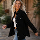 Legere Hemdjacke mit Knopfleiste für Damen