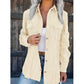 Legere Hemdjacke mit Knopfleiste für Damen