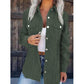 Legere Hemdjacke mit Knopfleiste für Damen