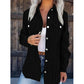 Legere Hemdjacke mit Knopfleiste für Damen