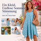 ✨🛍️Neu eingetroffen – Ärmelloses Maxikleid mit Gänseblümchen-Print – Atmungsaktiver Komfort & ungezwungene Urlaubsstimmung
