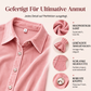 ☀️👚 Neuheiten – Samt-Top mit Rüschenbündchen – Weicher Fall & elegante Knopfleiste für Arbeit oder Wochenende