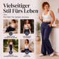 Must-have🔥Hochbundhosen für Damen im Schlaghosen-Stil