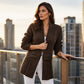 Neue Kollektion🔥Damen lässiger zweireihiger Strickcardigan