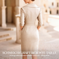 💎🛍️ Tagesangebot – Bequemes Etuikleid mit 3/4-Ärmeln – klassisch