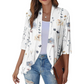 Must-have🌸Damen-Cardigan mit 3/4-Ärmeln und offenem Vorderteil