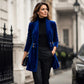 🔥 Jetzt im Trend – Zweireihige Samtjacke – lässig und vielseitig 💫