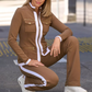 Must-Have🔥 Passendes Jacken- und Hosen-Set – sportlich-schickes Design und atmungsaktiver Komfort für Reisen oder zum Entspannen