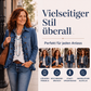 📢🎉50%Rabatt!!!🛍️✨Jeansjacke für Damen – Doppeltreihig, mit Rüschen & femininem Touch | Perfekt für Alltag, Freizeit & die Übergangszeit – Jetzt -50%!