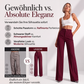 👖 Jetzt im Trend – Weite Hose mit vertikalen Streifen – vielseitig und atmungsaktiv