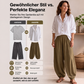 👚 Saisonaler Stil – Lässiges Hemd & drapierte Hose – edler Casual-Look für den Alltag