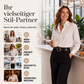 🌸 Satin-Bluse mit langen Ärmeln – Leichter Stoff, femininer Schnitt & edle Optik – Ideal für warme Tage & stilvolle Abende