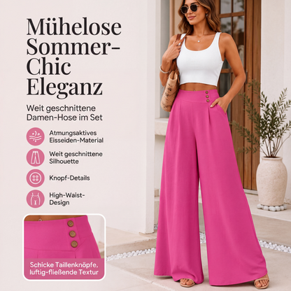 👖✨ Neuheiten – Weitbeinhose mit fließendem Schnitt – bequem und elegant 🌿