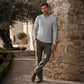 📢📢50%Rabatt!!!✨🎉Langarm-Henley-Shirt aus Waffelstrick für Herren