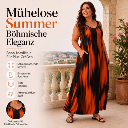 🌟 Top-bewertet – Ärmelloses gestreiftes Kleid – ideal für Alltag und Urlaub 💫