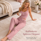 🌙 Jetzt im Trend – Camisole-Pyjama-Set mit Rippstruktur – lässig und elegant 💫