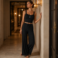 🌙 Jetzt im Trend – Camisole-Pyjama-Set mit Rippstruktur – lässig und elegant 💫