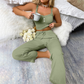 🌙 Jetzt im Trend – Camisole-Pyjama-Set mit Rippstruktur – lässig und elegant 💫