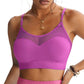 Damen Hohles Mesh Push-Up Sport-BH