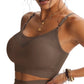 Damen Hohles Mesh Push-Up Sport-BH