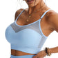 Damen Hohles Mesh Push-Up Sport-BH