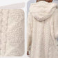 💎❄️ Neuheiten – Rautenmuster-Jacke mit Kapuze – warm und stylisch