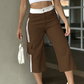 💎🔥 Jetzt im Trend – Sportliche Caprihose mit Cargo-Taschen – vielseitig und luftig