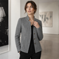 💎🔥 Jetzt im Trend – Strukturierter Blazer mit Stehkragen – perfekt fürs Büro