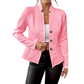 💎🔥 Jetzt im Trend – Strukturierter Blazer mit Stehkragen – perfekt fürs Büro