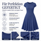 📢📢50%Rabatt!!!🎉✨Elegantes geripptes Strickkleid für Damen mit gebürsteter Oberfläche