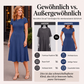 📢📢50%Rabatt!!!🎉✨Elegantes geripptes Strickkleid für Damen mit gebürsteter Oberfläche