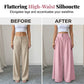 📢📢50%Rabatt!!!👖 ZEITLICH BEGRENZT 50% RABATT! ✨ Damen Hochbund Plissee Weites Bein Hose – Fließender Schnitt, Seitentaschen, Vielseitig 🌿