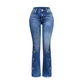 🔥 Jetzt im Trend – High-Street-Jeans mit rohem Saum – modern