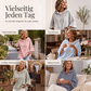 🧥 Weites gestreiftes Damen-Kapuzenpullover mit 3/4-Ärmeln – Legerer Look, weicher Stoff & vielseitig kombinierbar | Perfekt für Alltag, Freizeit & warme Tage – Jetzt -50%!