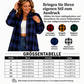 📢📢50%Rabatt!!!🎉✨Damen-Karobluse mit Knopfleiste
