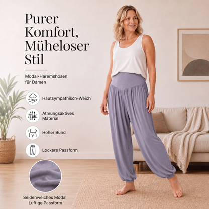 📢📢50%Rabatt!!!🎉✨Damen High-Waist Weite Beine Hose mit lockerer Passform