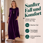 Elegantes Samt-Maxikleid für Damen