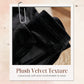 Women's Velvet Cowl Neck Long Sleeve Top