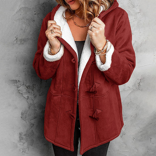 💎🧥 Jetzt im Trend – weicher Wildleder-Look-Mantel – vielseitig